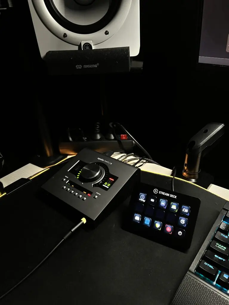 Mix Mastering interfejs UAD Apollo TWIN i StreamDeck MIXEDBYKRX
