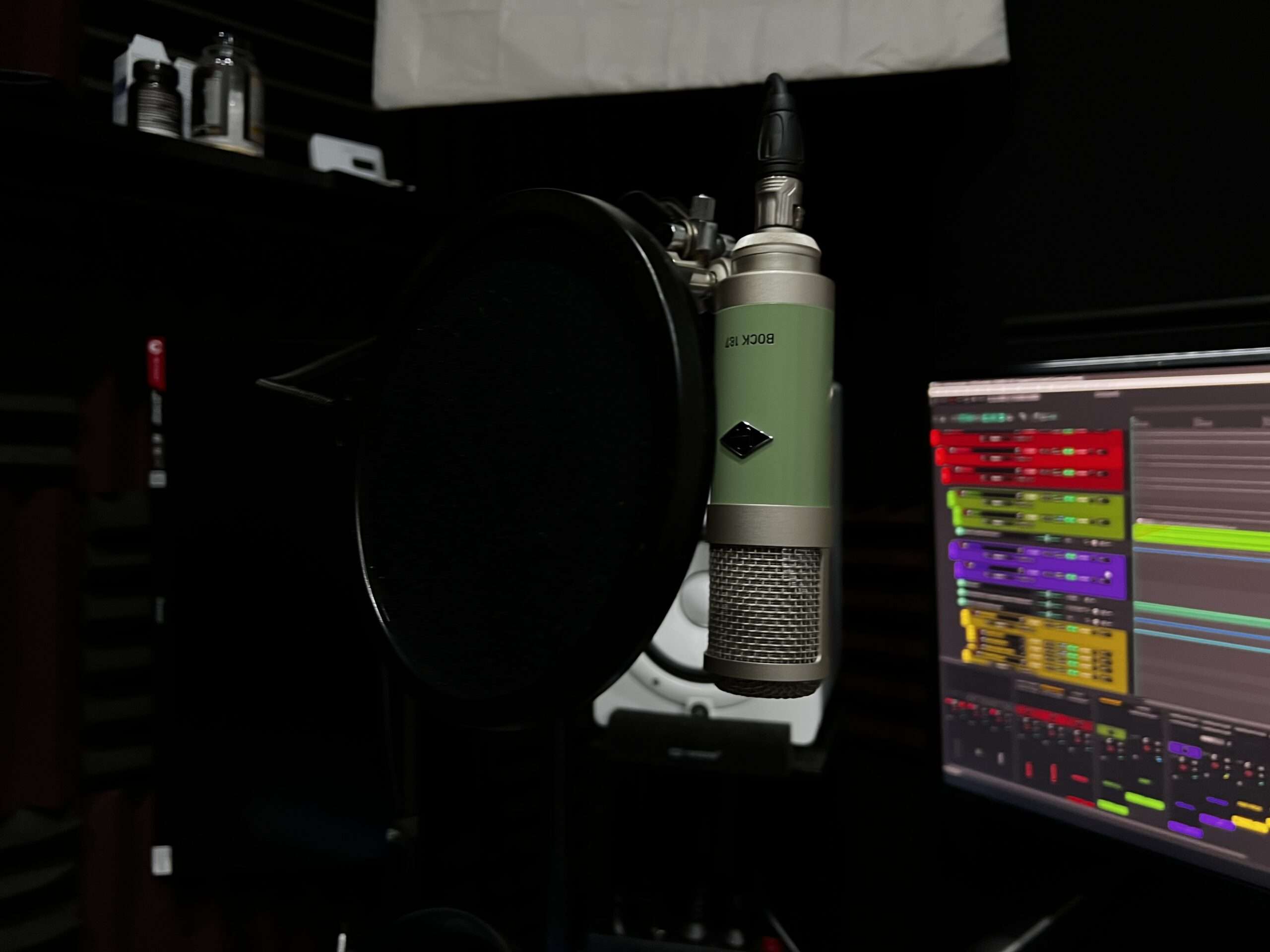 Bock 187 Mikrofon w studio mixedbykrx mixing mastering mix master